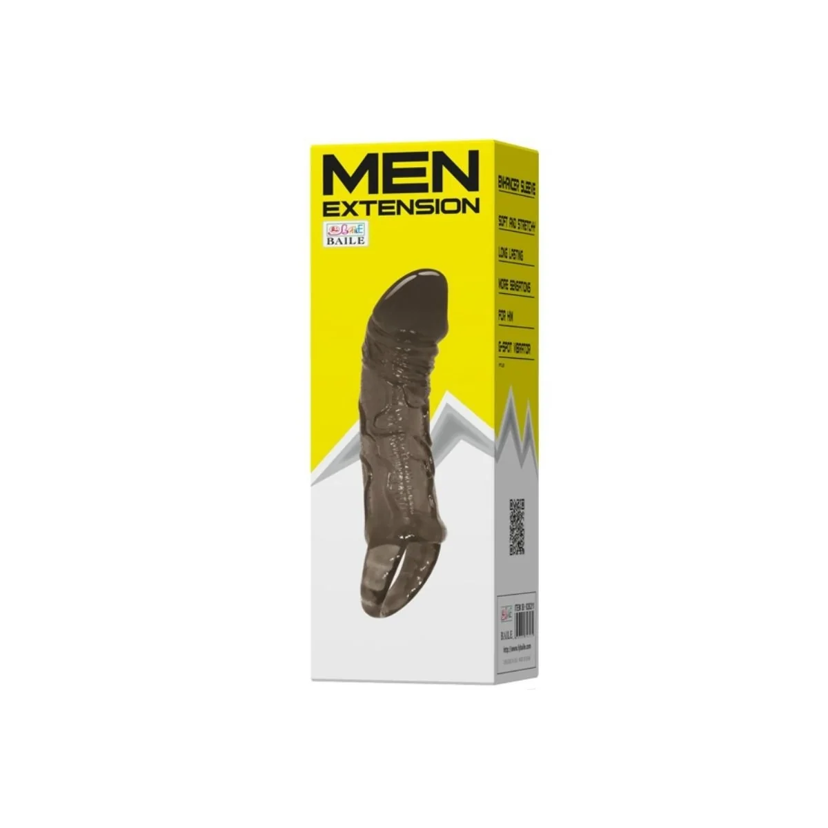 Penisverlngerungshülle mit Gurt für Hoden 11.5 cm von Baile For Him kaufen | Fesselliebe