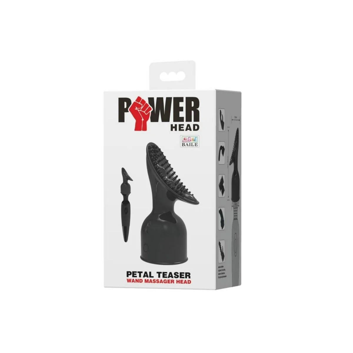 Auswechselbarer Powerkopf für Klitorisstimulations Massager von Baile Power Head kaufen | Fesselliebe