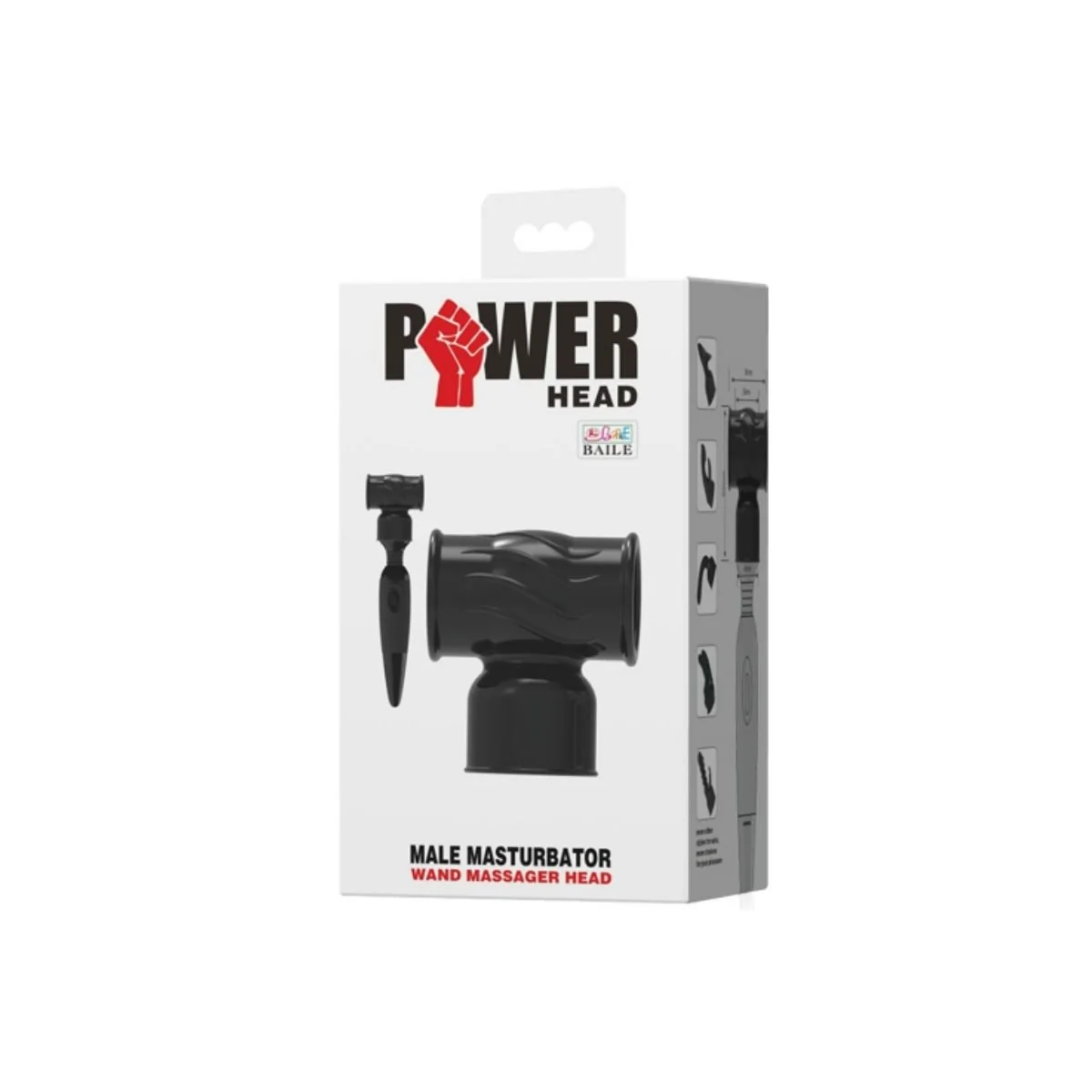 Auswechselbarer Powerkopf für Mnnliches Massager von Baile Power Head kaufen | Fesselliebe