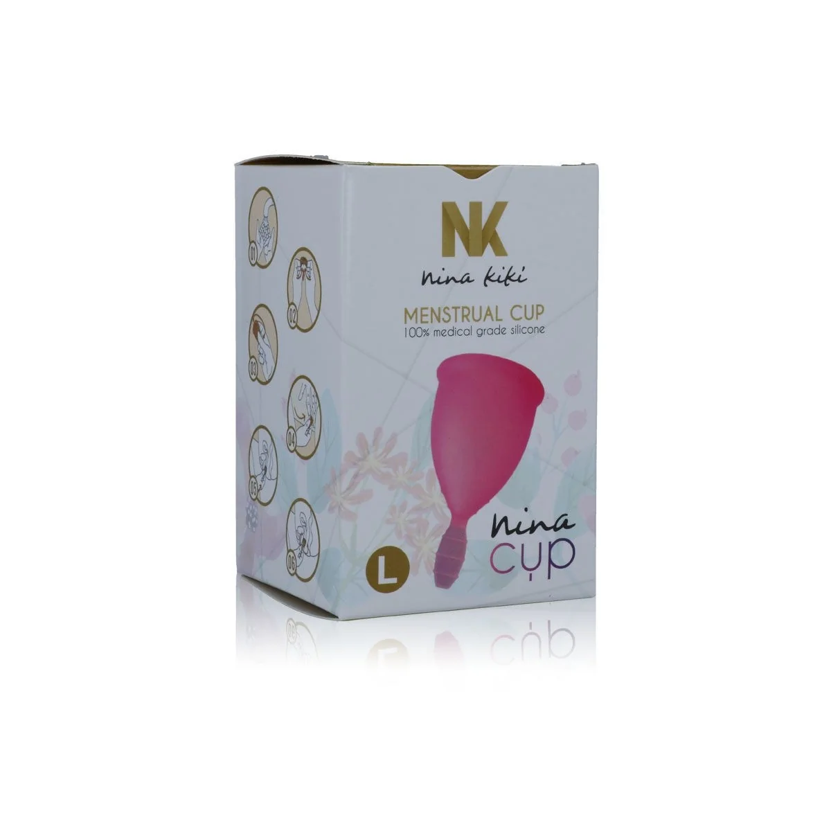 Menstrual Cup Rosa - Größe L von Nina Kikí kaufen | Fesselliebe