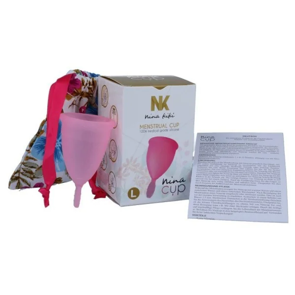 Menstrual Cup Rosa - Größe L von Nina Kikí kaufen | Fesselliebe