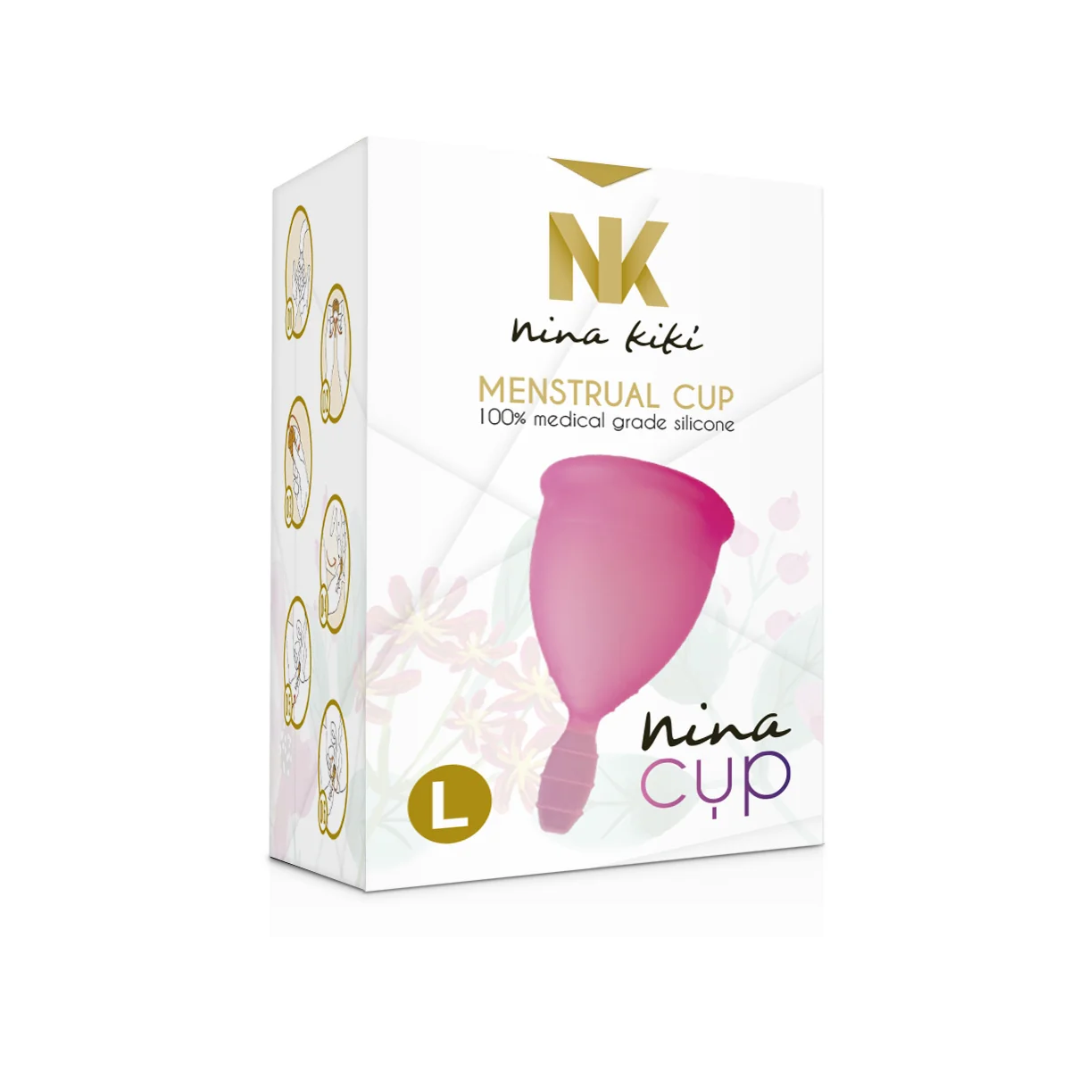 Menstrual Cup Rosa - Größe L von Nina Kikí kaufen | Fesselliebe