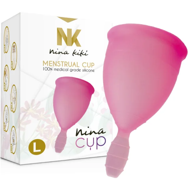 Menstrual Cup Rosa - Größe L von Nina Kikí kaufen | Fesselliebe