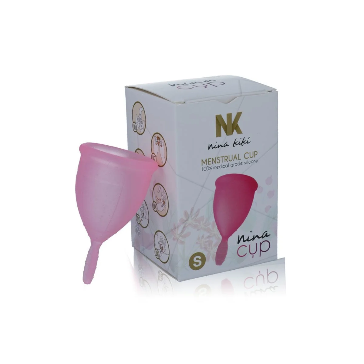 Menstrual Cup Rosa - Größe S von Nina Kikí kaufen | Fesselliebe