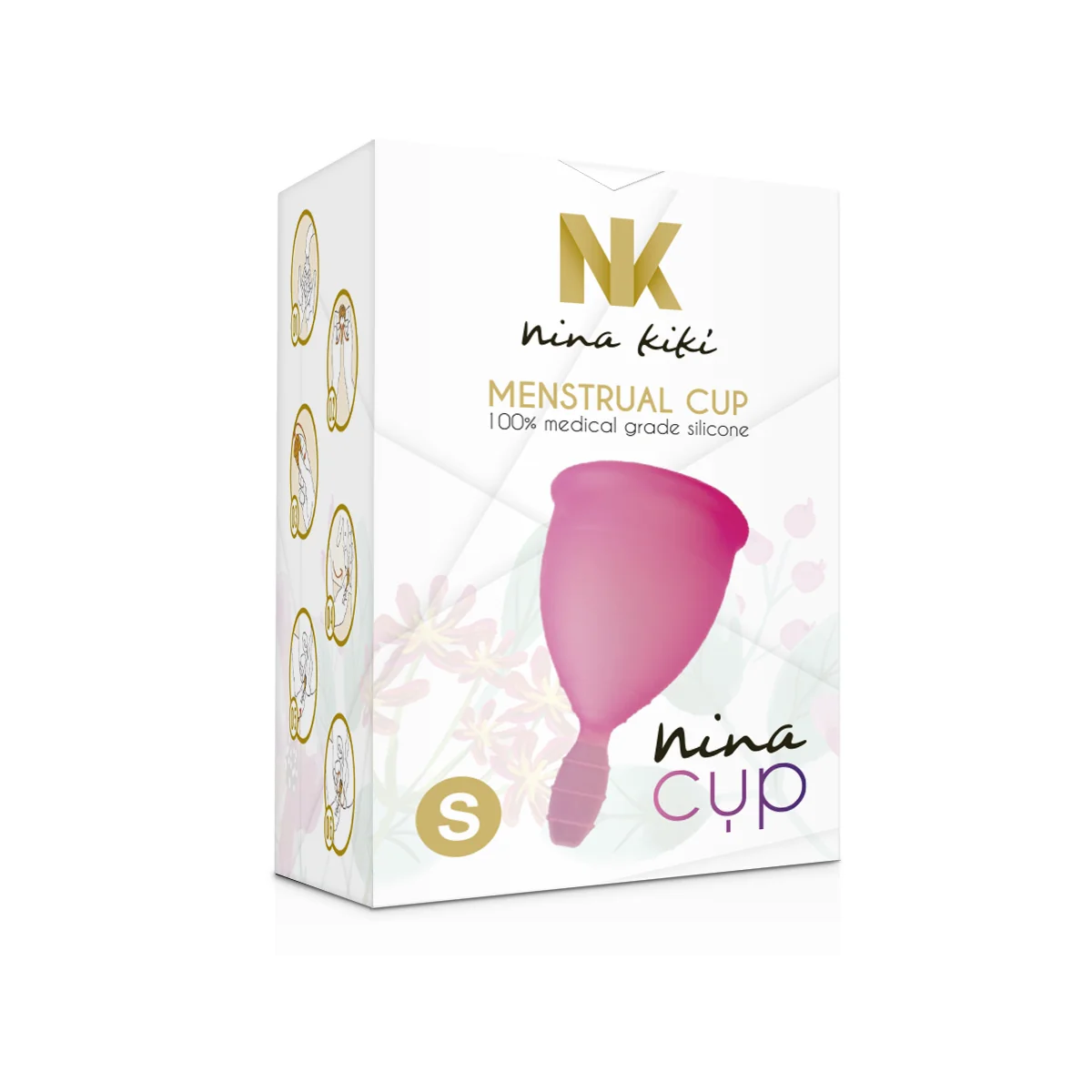 Menstrual Cup Rosa - Größe S von Nina Kikí kaufen | Fesselliebe