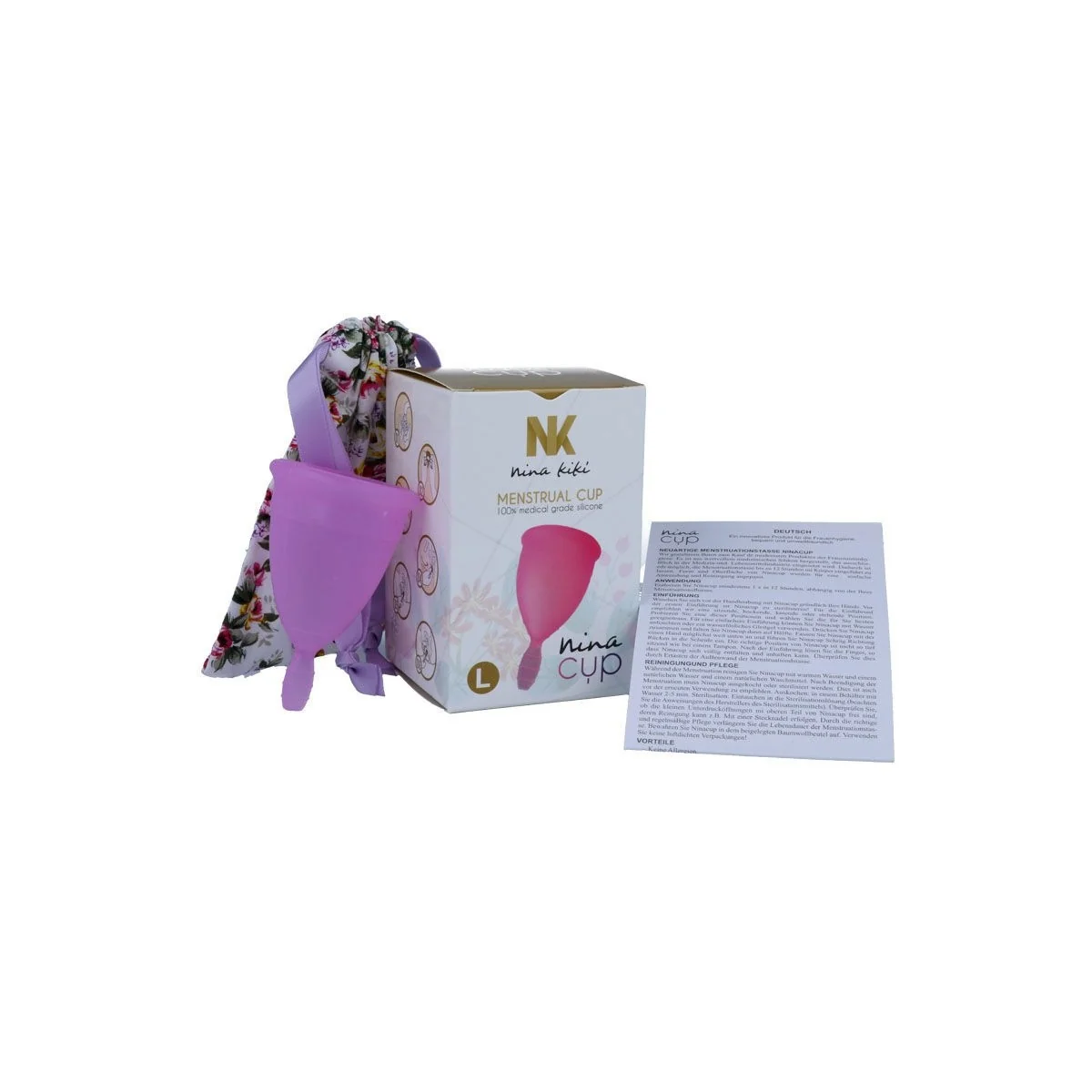 Menstrual Cup Lila - Größe L von Nina Kikí kaufen | Fesselliebe