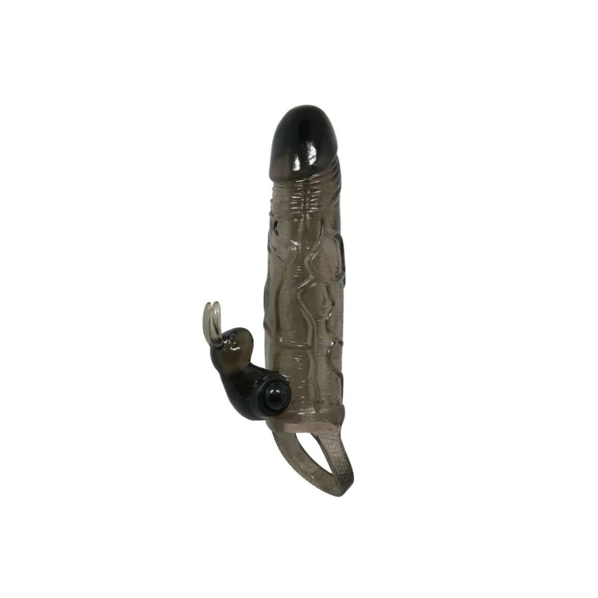 Brave Man Penisabdeckung mit Kaninchen Schwarz 16.5 cm von Baile For Him kaufen | Fesselliebe