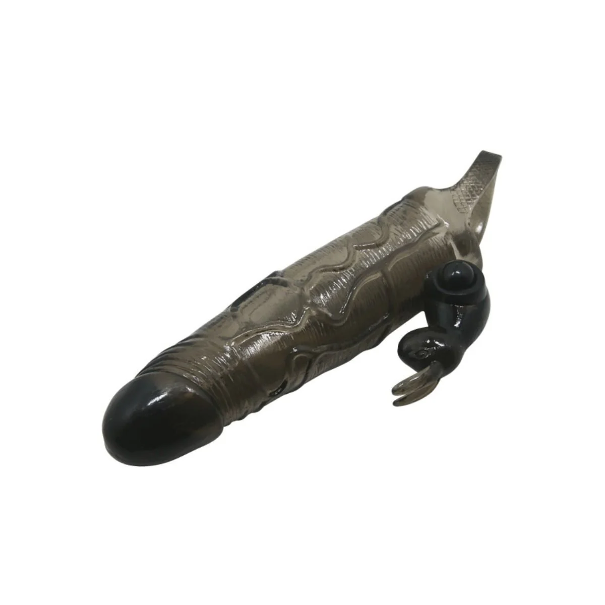 Brave Man Penisabdeckung mit Kaninchen Schwarz 16.5 cm von Baile For Him kaufen | Fesselliebe