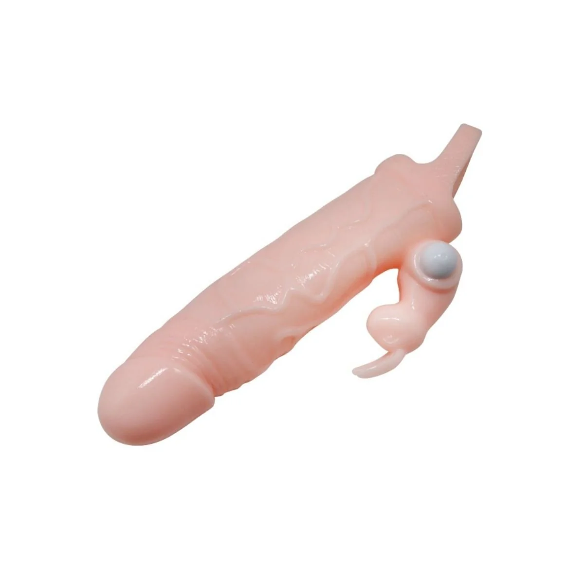 Brave Man Penisabdeckung mit Kaninchen und Doppelmotor Fleisch 16.5 cm von Baile For Him kaufen | Fesselliebe