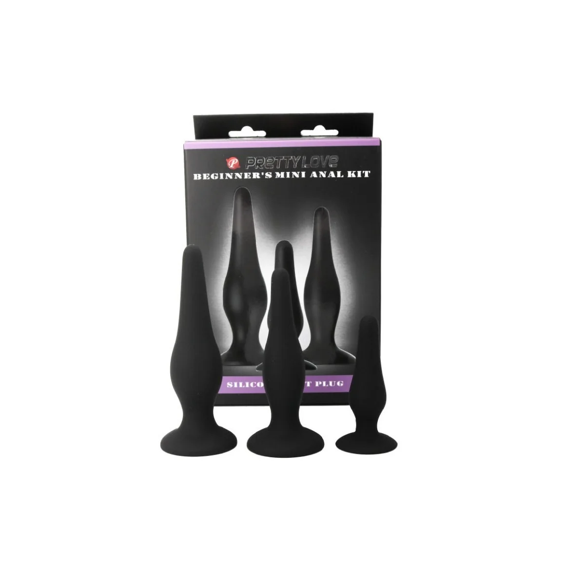 Analplugs Silikon Initiations Kit von Pretty Love kaufen | Fesselliebe