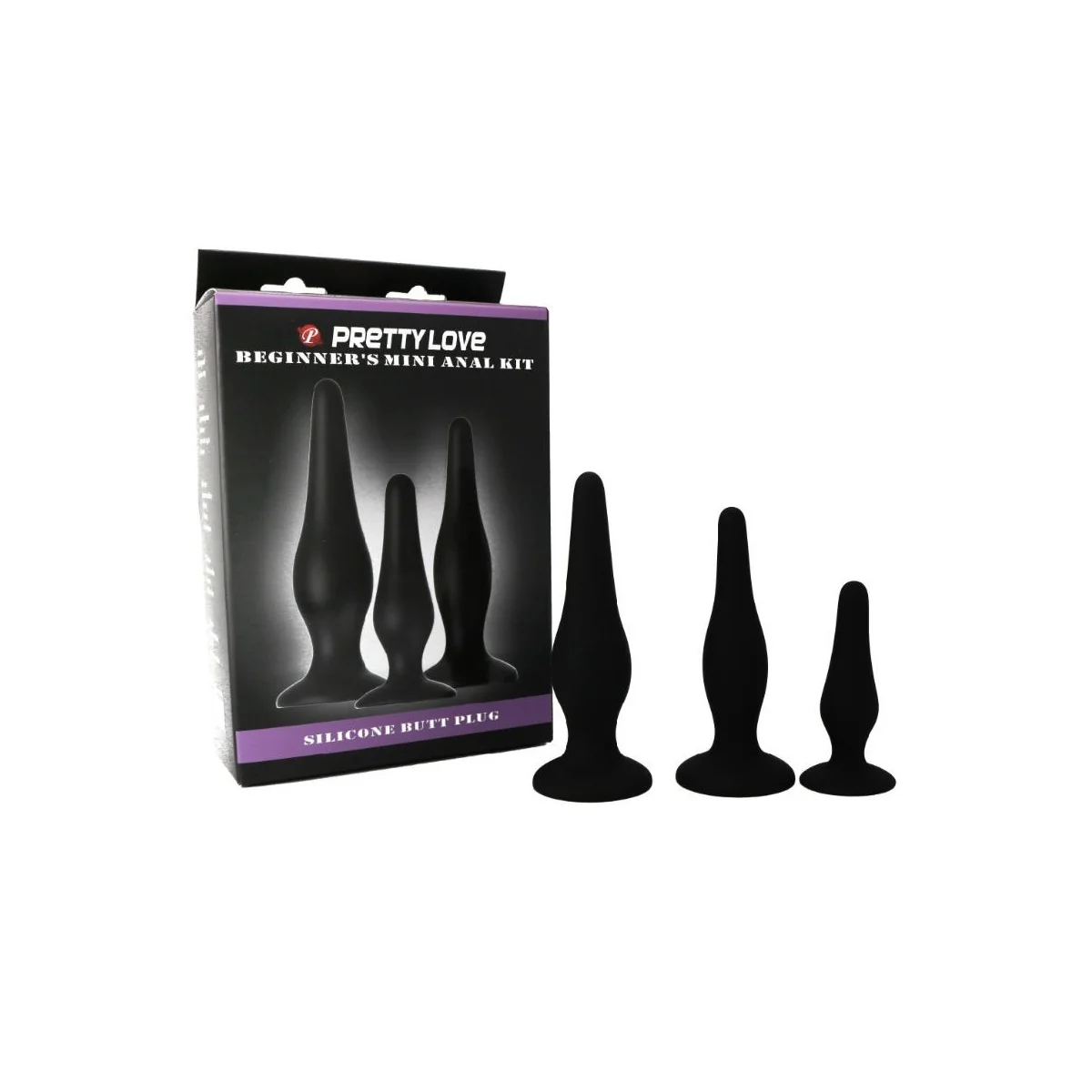 Analplugs Silikon Initiations Kit von Pretty Love kaufen | Fesselliebe