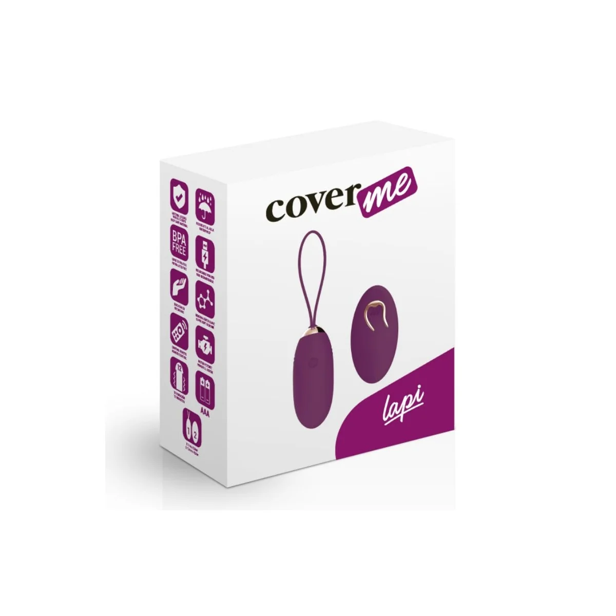 Lapi Lilac mit Fernbedienungs-Ei von Coverme kaufen | Fesselliebe