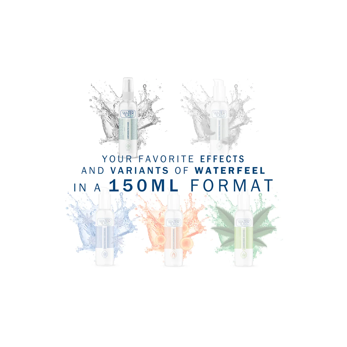 Steriler Spielzeugreiniger 150 ml von Waterfeel kaufen | Fesselliebe