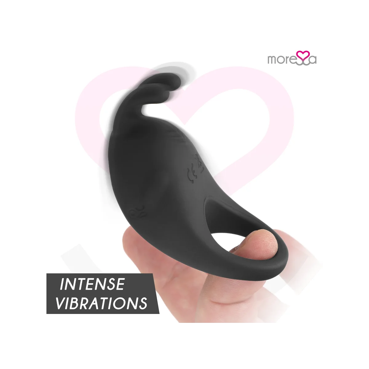 Brad Premium Silikon wiederaufladbar Schwarz von Moressa kaufen | Fesselliebe