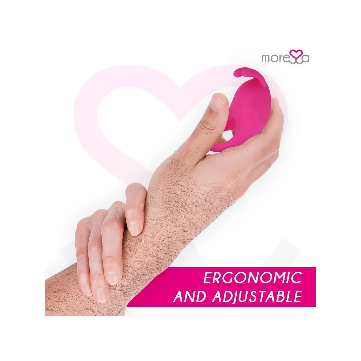 Brad Premium Silikon wiederaufladbar Rosa von Moressa kaufen | Fesselliebe