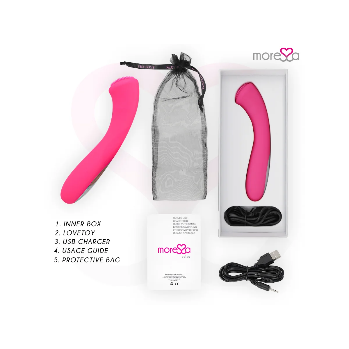 Celso Premium Silikon wiederaufladbar von Moressa kaufen | Fesselliebe