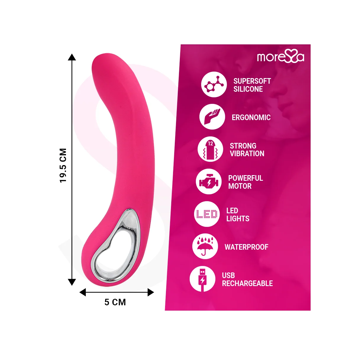 Nelson Premium Silikon wiederaufladbar von Moressa kaufen | Fesselliebe