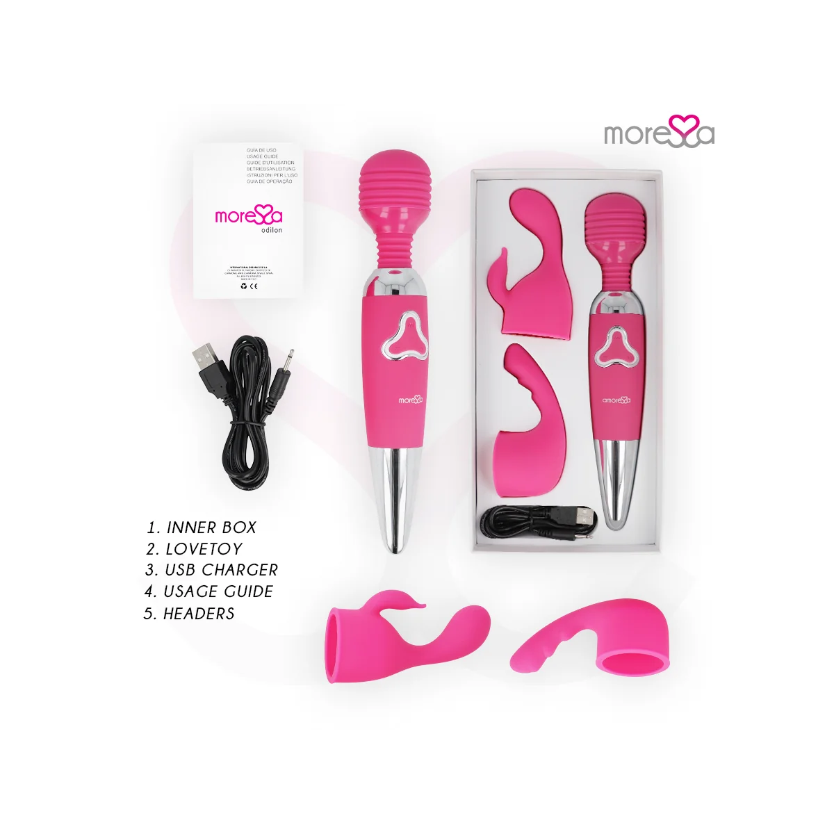 Odilon Premium Silikon wiederaufladbar von Moressa kaufen | Fesselliebe