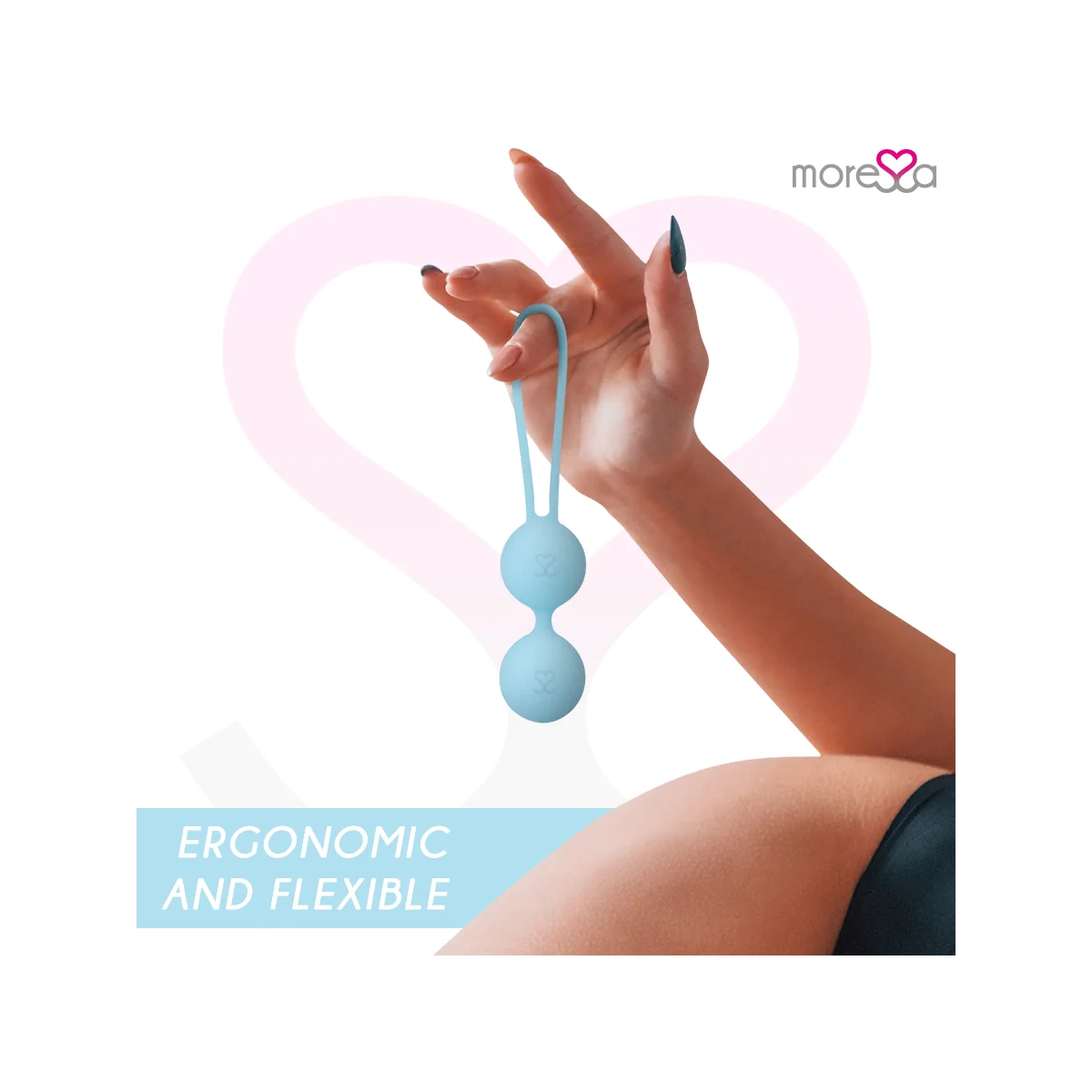 Osian Zwei Premium Türkis-Silikon von Moressa kaufen | Fesselliebe