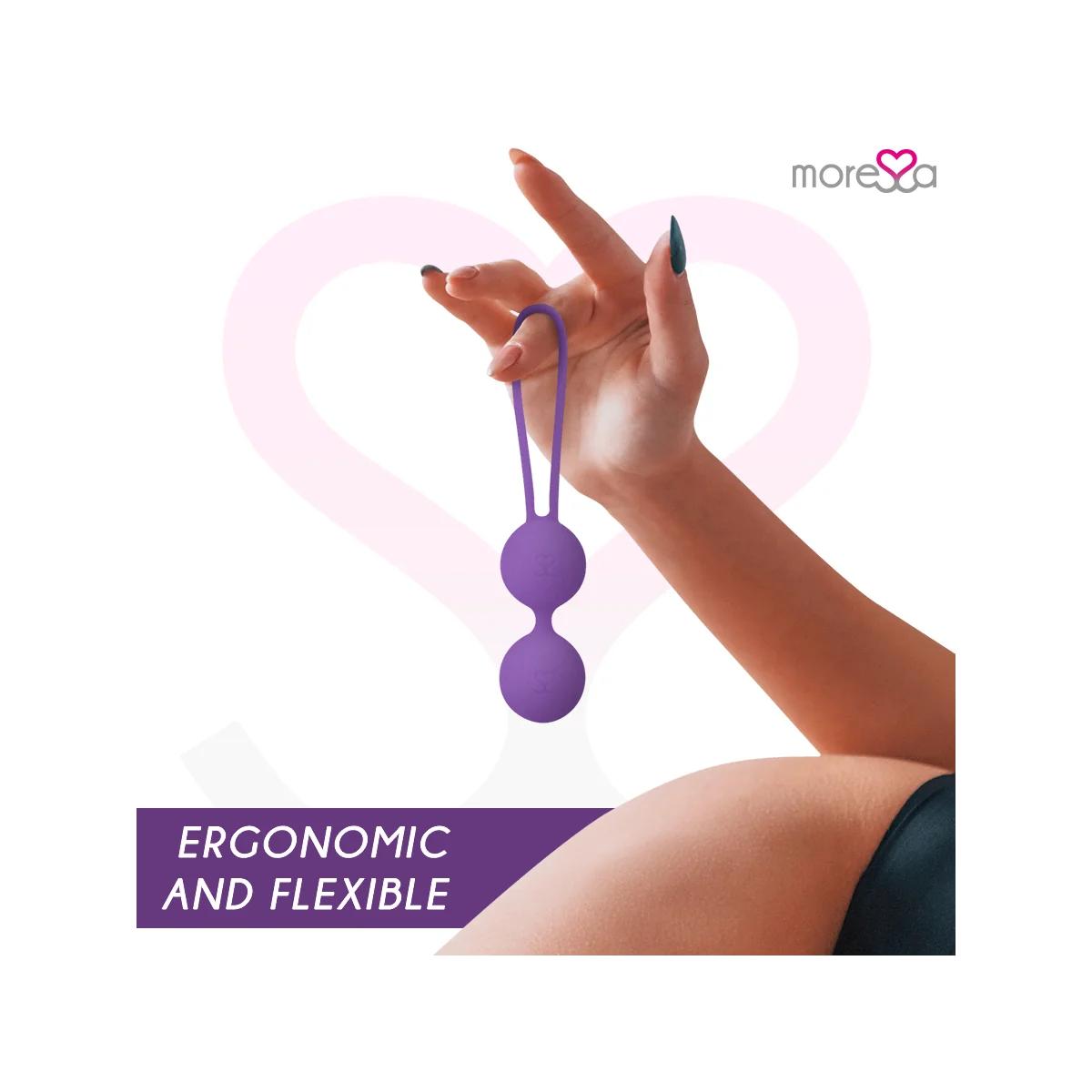 Osian Drei Premium Lila Silikon von Moressa kaufen | Fesselliebe