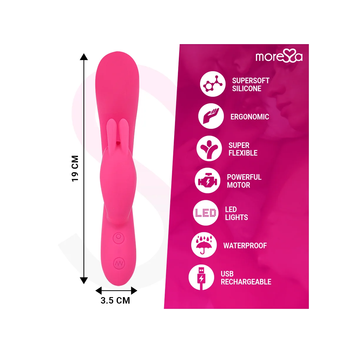 Telmo Premium Silikon wiederaufladbar von Moressa kaufen | Fesselliebe