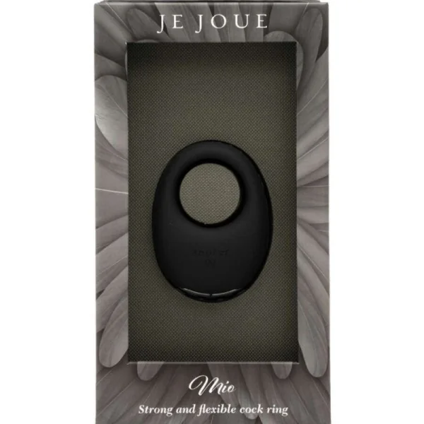 Mio Vibratorring Schwarz von Je Joue kaufen | Fesselliebe