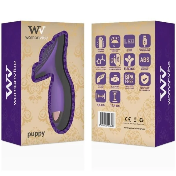 Puppy Stimulator Aufladbares Silikon von Womanvibe kaufen | Fesselliebe