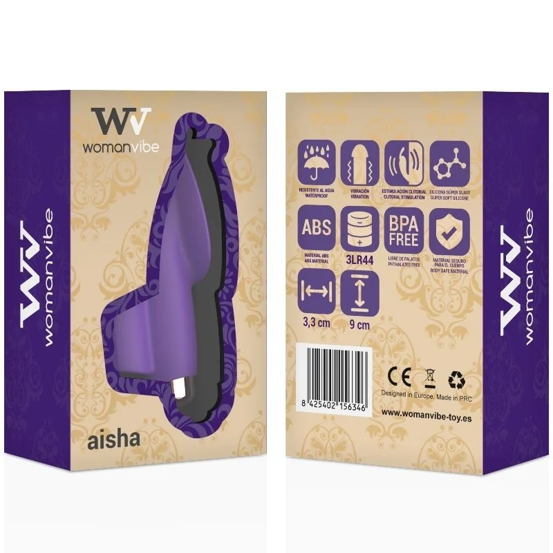 Frau Aisha Silicone Stimulator Finger von Womanvibe kaufen | Fesselliebe 2