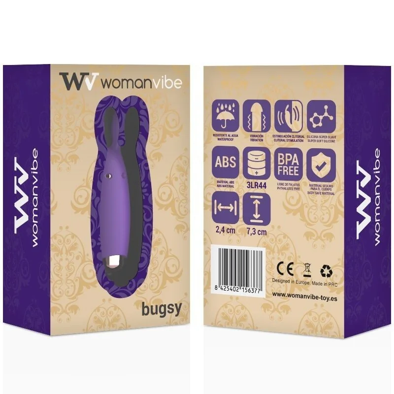 Bugsy Silicone Stimulator von Womanvibe kaufen | Fesselliebe 2