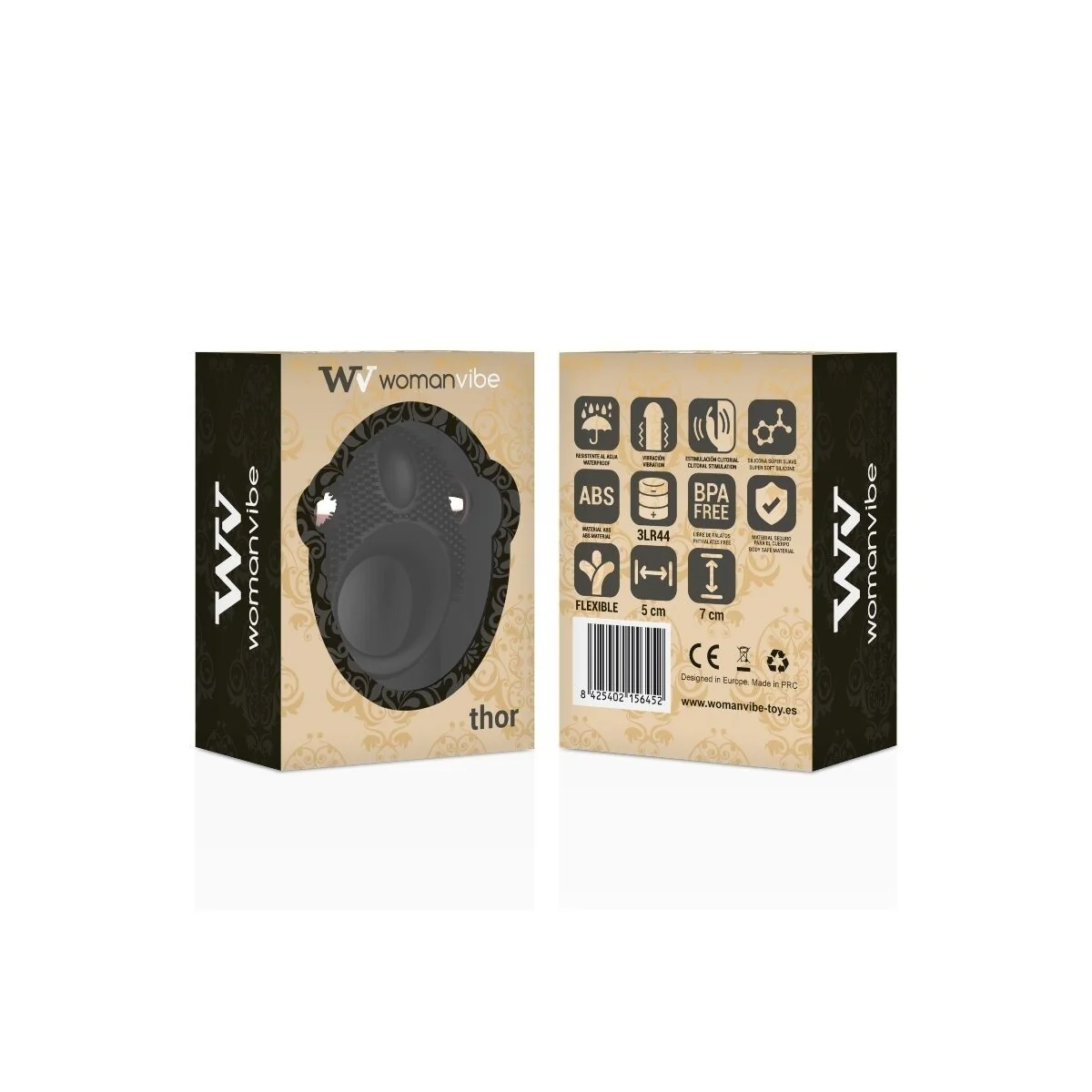 Thor Silicone Vibrator Ring von Womanvibe kaufen | Fesselliebe