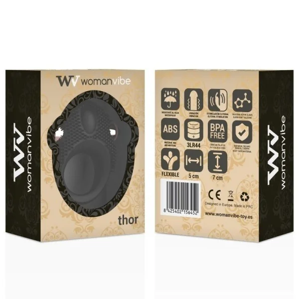 Thor Silicone Vibrator Ring von Womanvibe kaufen | Fesselliebe