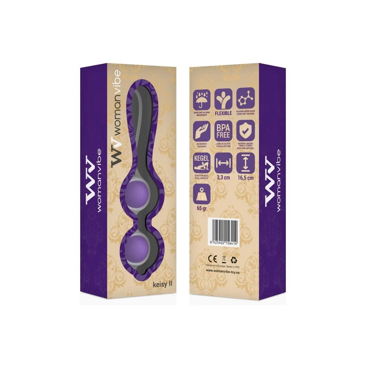 Keisy Ii Silikonkugeln von Womanvibe kaufen | Fesselliebe