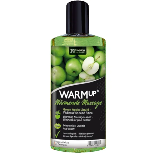Warmup Grünes Apfel-Massageöl - 150 ml von Joydivision Warmup kaufen | Fesselliebe