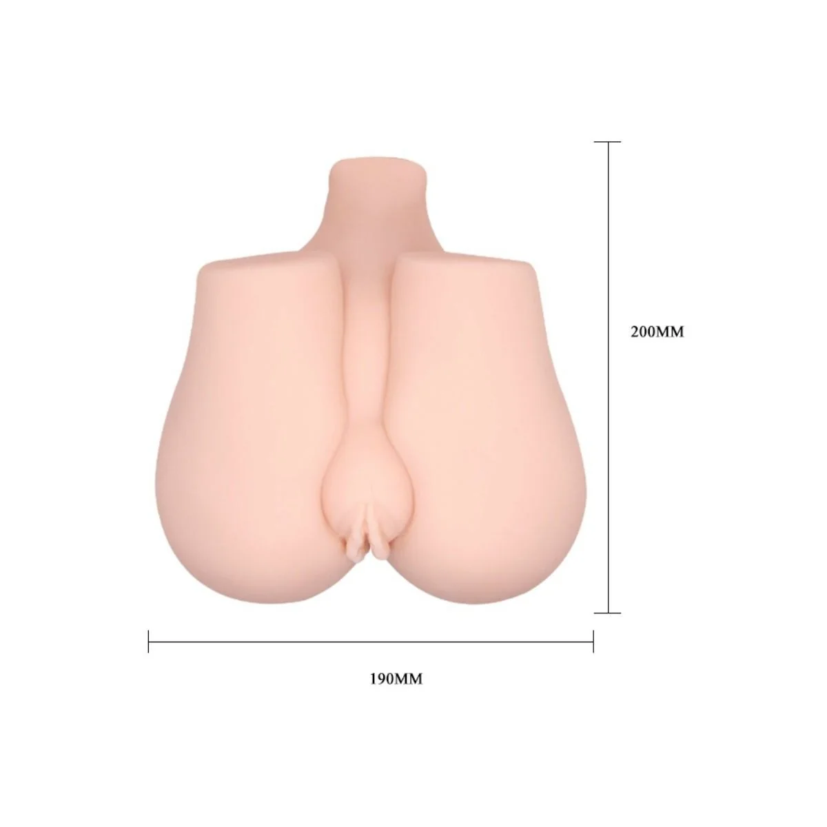 Realistische Vagina und Anus mit Vibrationsposition 3 von Crazy Bull kaufen | Fesselliebe