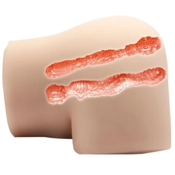 Realistische Vagina und Anus mit Vibrationsposition 4 von Crazy Bull kaufen | Fesselliebe