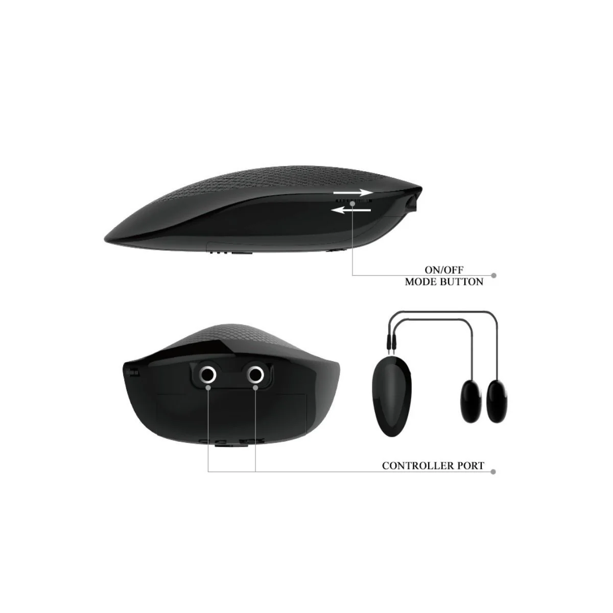 Realistische Vagina und Anus mit Vibrationsposition 7 von Crazy Bull kaufen | Fesselliebe