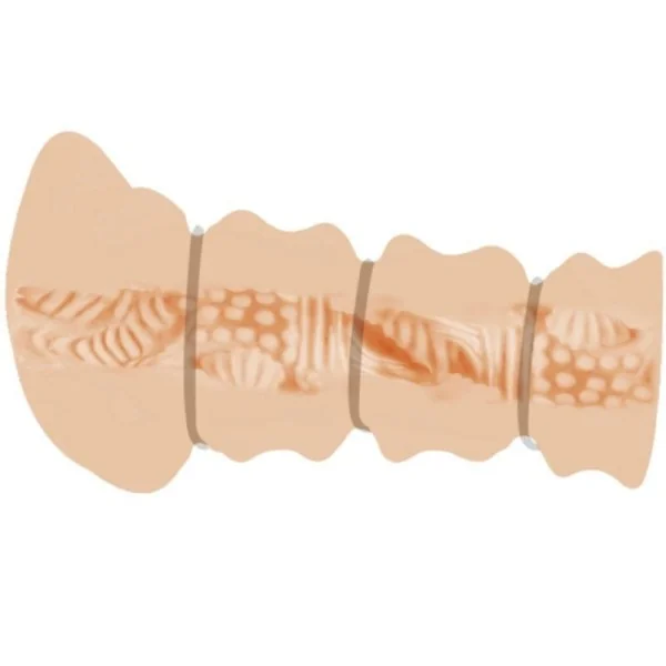 Masturbator mit Ringen Vagina Modell 2 von Crazy Bull kaufen | Fesselliebe