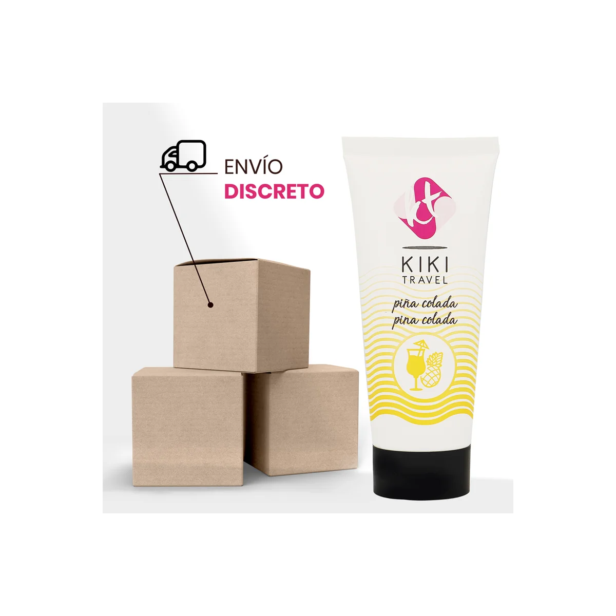 Pina Colada Schmiermittel 50 ml von Kikí Travel kaufen | Fesselliebe