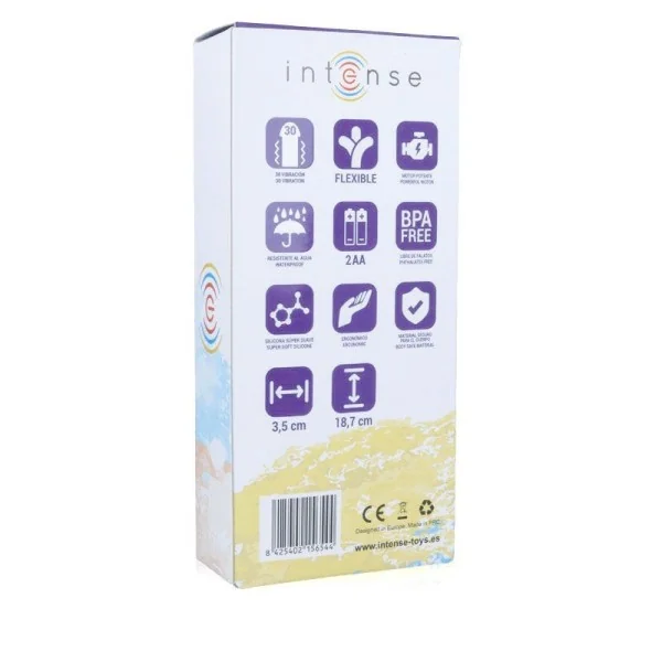 Leo Vibrator Lila Silikon Luxe von Intense Fun kaufen | Fesselliebe