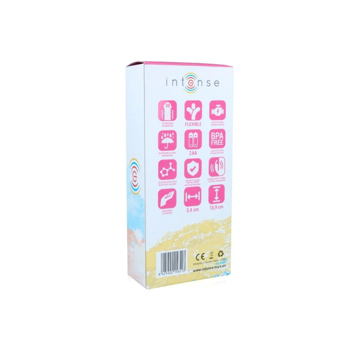 Hilari Rosa Luxe-Vibrator aus Silikon von Intense Fun kaufen | Fesselliebe