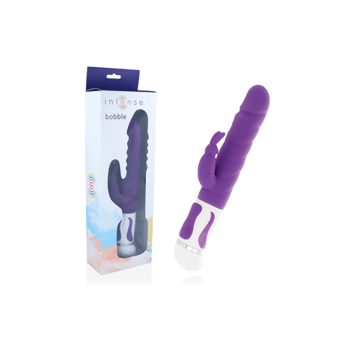 Bobble Vibrator Rotator Lila Silikon von Intense Fun kaufen | Fesselliebe