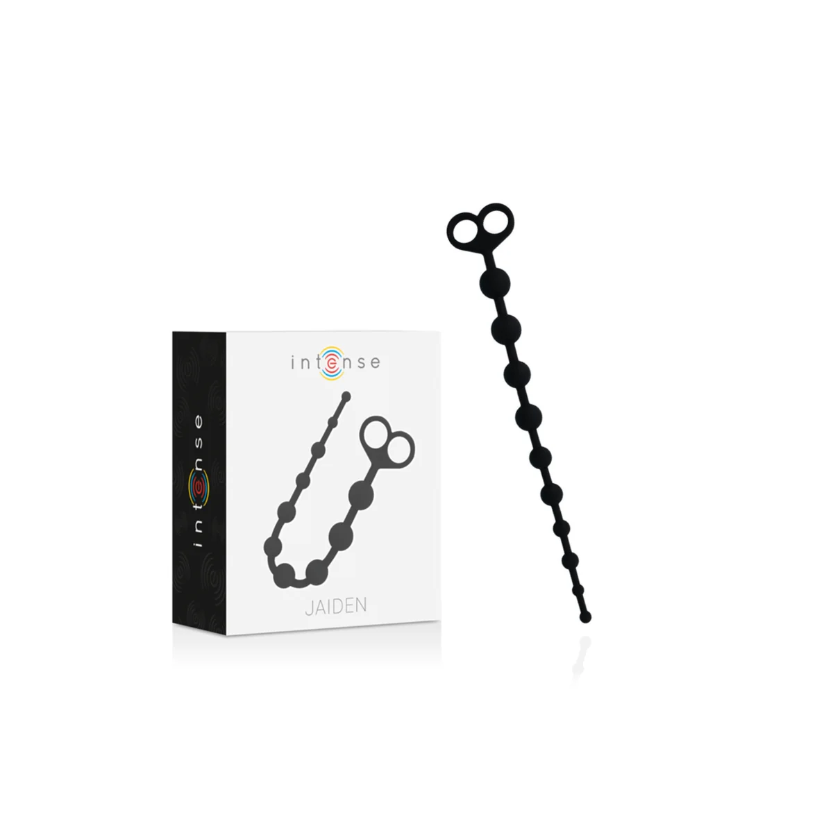 Jaiden Analperlen Schwarz von Intense Anal Toys kaufen | Fesselliebe