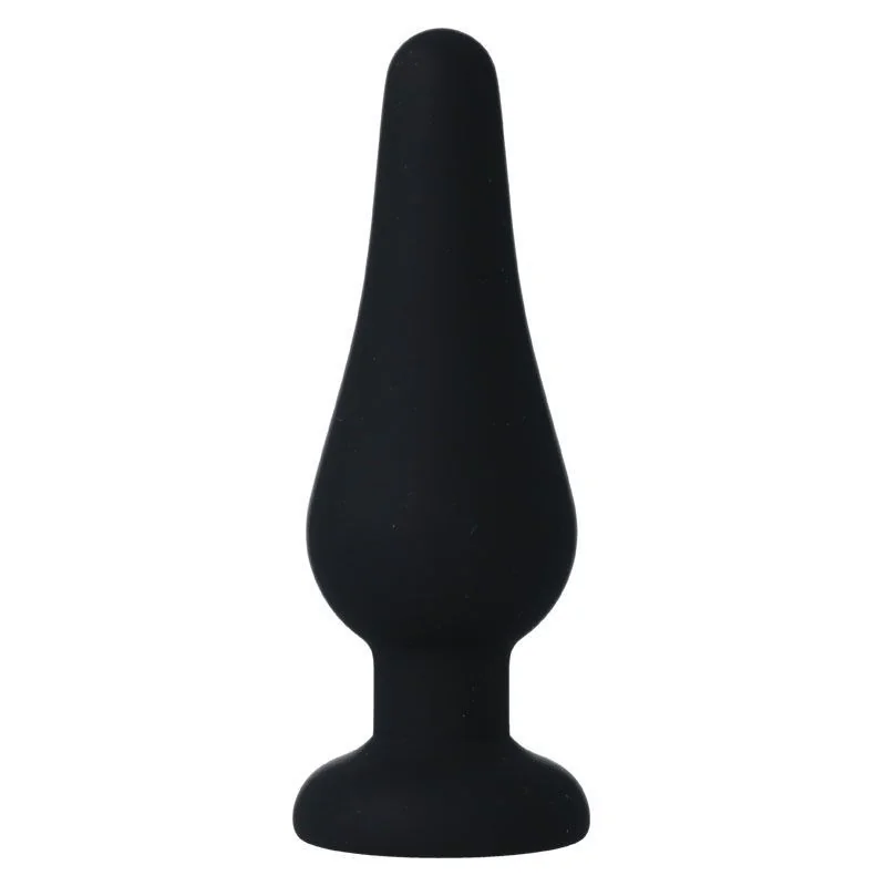 Analplug Pipo M Schwarzes Silikon 11 cm von Intense Anal Toys kaufen | Fesselliebe 2