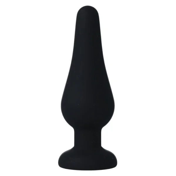 Analplug Pipo M Schwarzes Silikon 11 cm von Intense Anal Toys kaufen | Fesselliebe