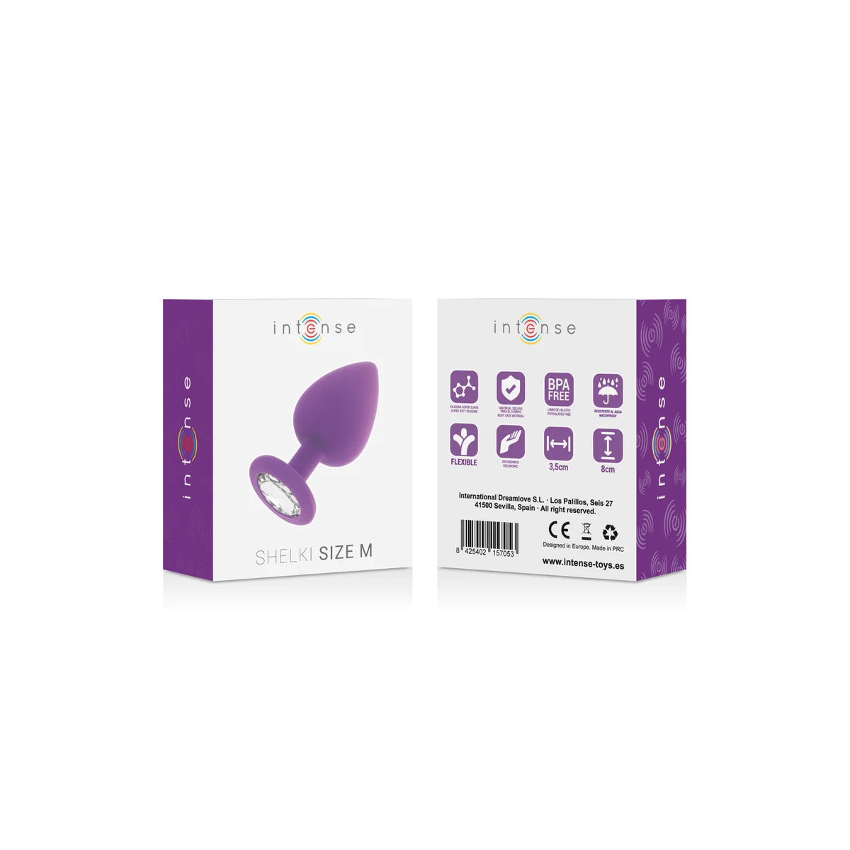 Shelki M Anal Plugflieder von Intense Anal Toys kaufen | Fesselliebe