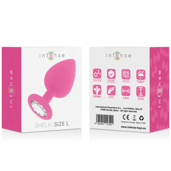 Shelki L Plug Anal Fuchsia von Intense Anal Toys kaufen | Fesselliebe