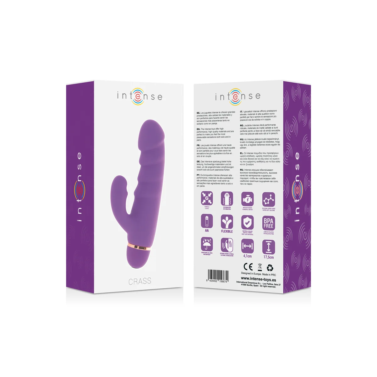 Kras 20 Geschwindigkeiten Silikonflieder von Intense Fun kaufen | Fesselliebe