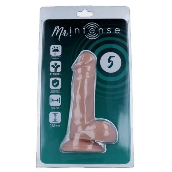 Mr 5 Realistic Penis 16.5 cm -O- 3.5 cm von Mr. Intense kaufen | Fesselliebe
