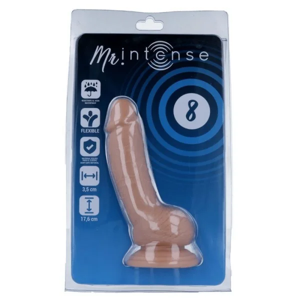 Mr 8 Realistic Penis 17.6 cm -O- 3.5 cm von Mr. Intense kaufen | Fesselliebe