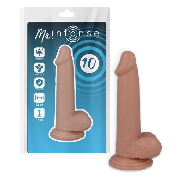 Mr 10 Realistic Penis 18 cm -O- 3.4 cm von Mr. Intense kaufen | Fesselliebe